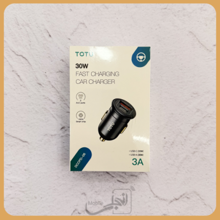 شارژر فندکی خودرو فست شارژ 30 وات Totu DCCPD06