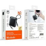 پاوربانک 22.5 وات 10000 با کابل متصل مک دودو Mcdodo MC-2550