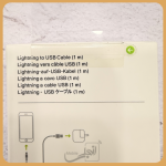کابل اورجینال اپل تایپ لایتنینگ به USB