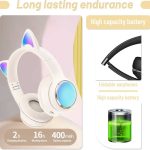هدست بلوتوثی عروسکی گربه ای مدل AKZ 65
