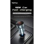 شارژر فندکی 48 وات توتو TOTU CC-4