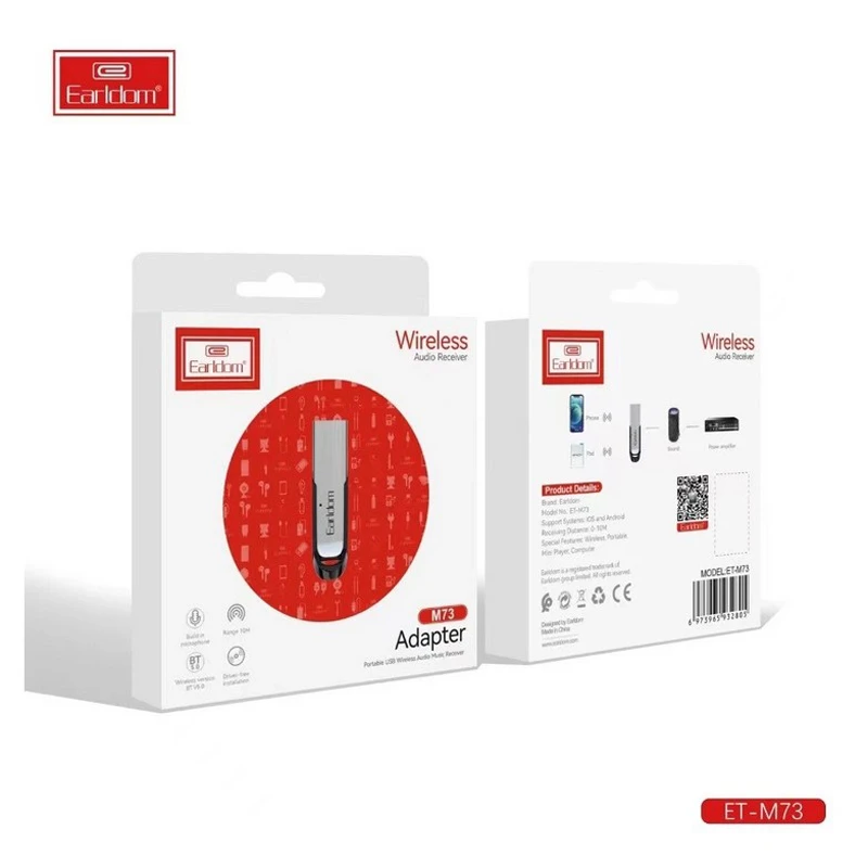 8915c1aaefb439897fb737e87ddebdf043599fe5_1666079130 گیرنده بلوتوثی ارلدم EARLDOM Wireless Audio Receiver M73