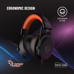 هدست گیمینگ سیمی پرودو Porodo Gaming PC RGB ENC Gaming Headphones pdx417