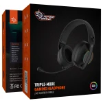 هدفون گیمینگ 3 حالته پرودو Porodo Triple-Mode Gaming HeadPhone PDX421-BK