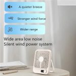 پنکه رومیزی شارژی ریمکس Remax Ultra-Thin Fan ZF03