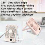 پنکه رومیزی شارژی ریمکس Remax Ultra-Thin Fan ZF03