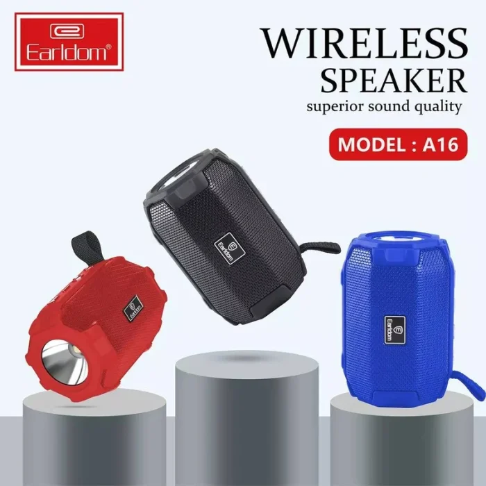 اسپیکر بلوتوثی ارلدام مدل ET-A16 اورجینال EARLDOM SPEAKER A16