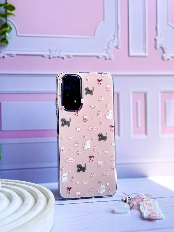 قاب موبایل CAT & CANDY با آویز سامسونگ و شیائومی