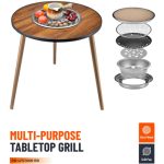 میز کمپینگ و گریل چند منظوره پرودو Porodo Multi-Purpose Tabletop Grill PD-LFST006 - تصویر 2