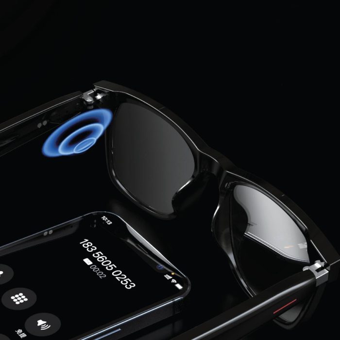 عینک هوشمند گرین لاین Green Lion Paris 2 Smart Glasses GNPA2SGLSSBK