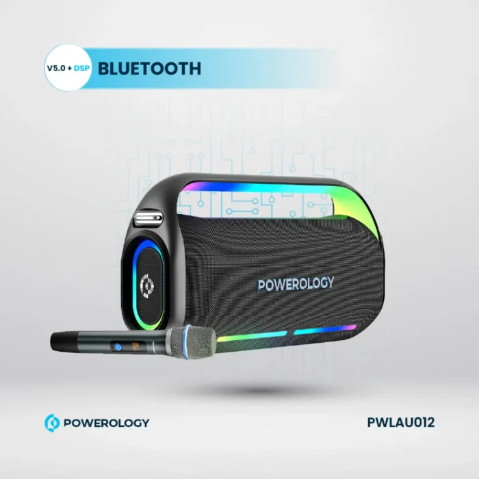 Powerology Deep Bass Party Speaker PWLAU012
