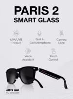 عینک هوشمند گرین لاین Green Lion Paris 2 Smart Glasses GNPA2SGLSSBK