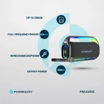 Powerology Deep Bass Party Speaker PWLAU012