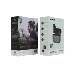 ایرپاد پرو 2 بلک کربن گرین لاین مدل Green Lion Earbuds Pro 2 with ANC Carbon Black GNEBUDP2CBK