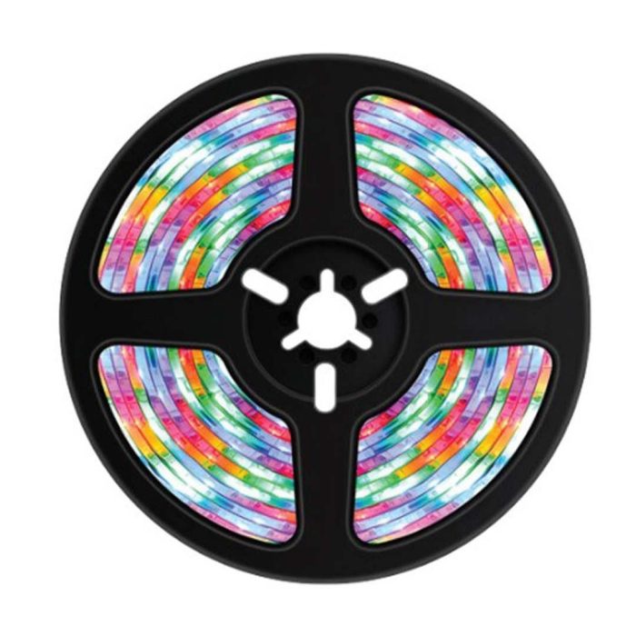 ریسه نورپردازی ال ای دی 5 متری پرودو مدل Porodo Blue Ft Sound Reactive RGB Strip Light PB-RGBSL