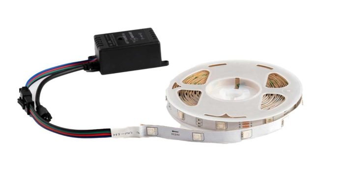 ریسه نورپردازی ال ای دی 5 متری پرودو مدل Porodo Blue Ft Sound Reactive RGB Strip Light PB-RGBSL