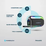 Powerology Deep Bass Party Speaker PWLAU012