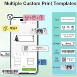 Green Lion Snap Lable Thermal Printer GNSNLBLPNTWH