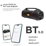 اسپیکر بلوتوثی پارتی لنوو LENOVO LECOO DS153 ThunderBoom RGB | صدای قدرتمند و بیس عمیق