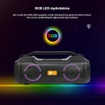 اسپیکر بلوتوثی پارتی لنوو LENOVO LECOO DS153 ThunderBoom RGB | صدای قدرتمند و بیس عمیق