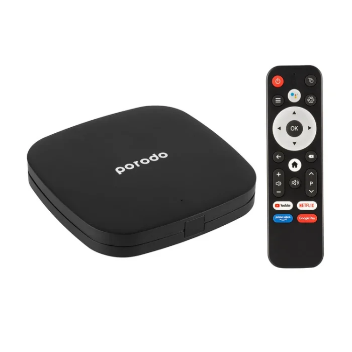 اندروید باکس پرودو Porodo TVBox Video PD-ANDTVB-BK