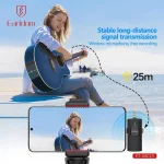 میکروفون یقه ای بی سیم ارلدام Earldom Type-C/Lightning/3.5mm ET-MC13