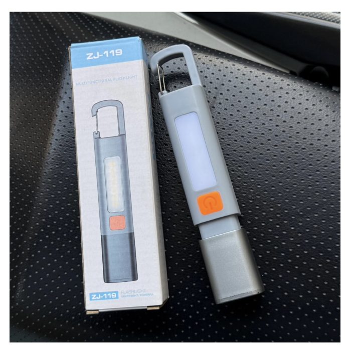 چراغ قوه چند کاره دستی قابل زوم مدل FLASHLIGHT-ZJ119