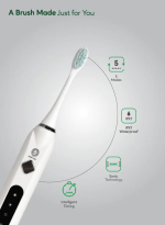 مسواک برقی گرین لاین مدل Green Lion Electric Toothbrush Gen 2 GNELETB2G