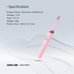 مسواک برقی گرین لاین مدل Green Lion Electric Toothbrush GNELETB