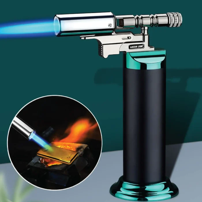 فندک اتمی ضد باد گرین لاین Green Lion Jet Flame Pro GNJTFLMPROLBK