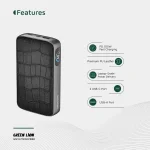 پاوربانک 100 وات 20000 گرین لاین Green Lion Valmont Power Bank GNVLM20KPBBK