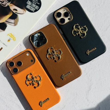 قاب چرمی لاکچری Guess Signature Leather Case