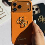 قاب چرمی لاکچری Guess Signature Leather Case