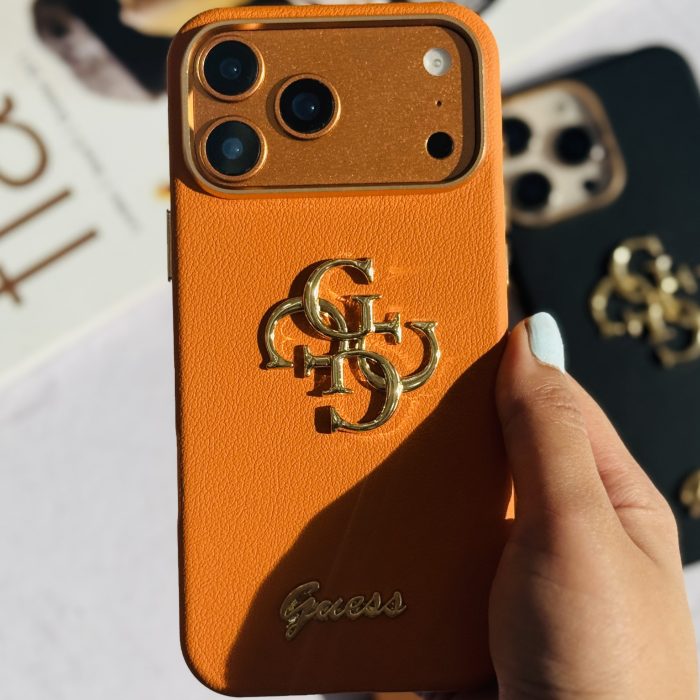 قاب چرمی لاکچری Guess Signature Leather Case