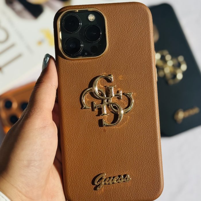 قاب چرمی لاکچری Guess Signature Leather Case