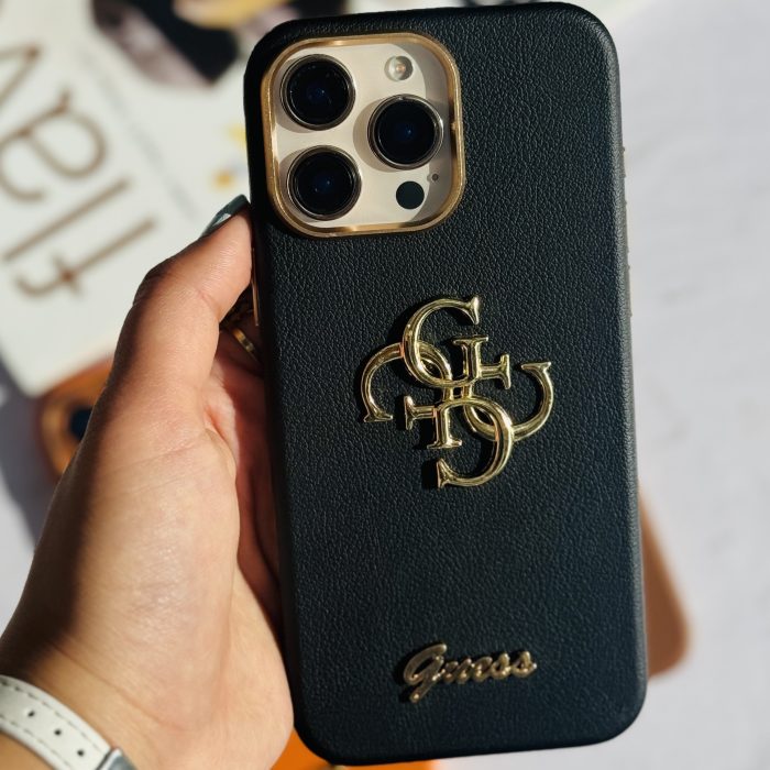 قاب چرمی لاکچری Guess Signature Leather Case