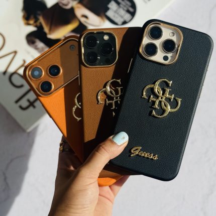 قاب چرمی لاکچری Guess Signature Leather Case