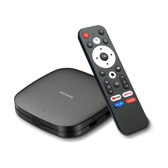 اندروید باکس پرودو Porodo TVBox Video PD-ANDTVB-BK
