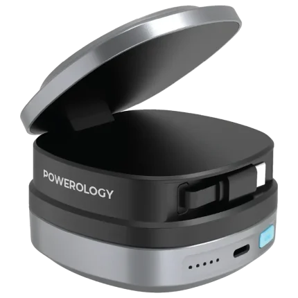 پاور بانک وایرلس 10000 چند منظوره پاورولوژی Powerology Lyons Power Bank PPBFT04BK