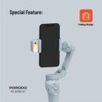 گیمبال با قابلیت تشخیص چهره پرودو Porodo AI Tracker Gimbal P7C Pro Plus PD-AITGM