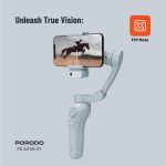 گیمبال با قابلیت تشخیص چهره پرودو Porodo AI Tracker Gimbal P7C Pro Plus PD-AITGM
