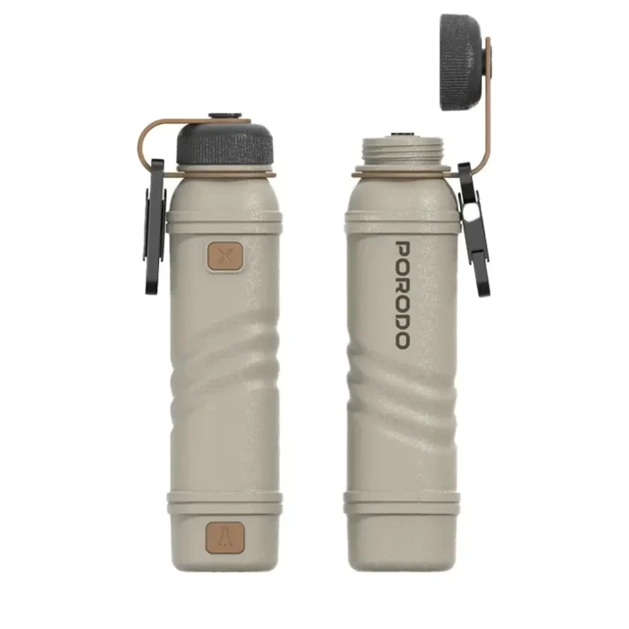 پاوربانک 5000 میلی‌آمپر پورودو | فندک برقی + چراغ قوه | Porodo OneGear PDNDC016KH