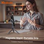 هولدر رو میزی و سه پایه مگنتی مکدودو MCDODO Triangle Foldable Magnetic Phone Stand TB-6210