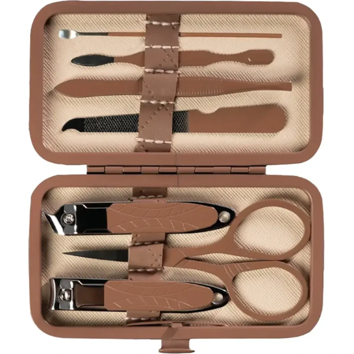 ست مسافرتی مانیکور 7 کاره گرین لاین Green Lion Manicure Kit GN7PCMNCRBR