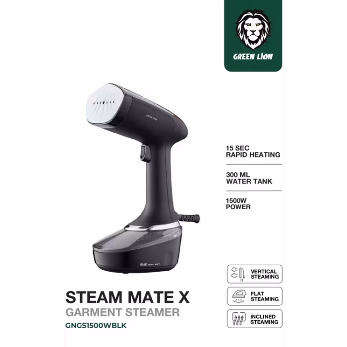 اتوبخار دستی گرین لاین Green Lion Steam Mate X Garment Steamer GNGS1500WBK