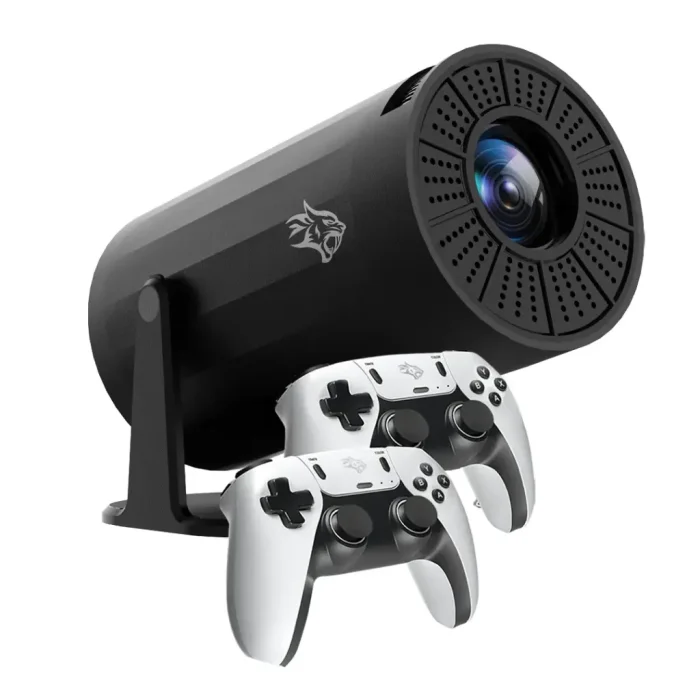 ویدئو پروژکتور به همراه دسته بازی مدل پرودو Porodo Gaming Projector with Controllers PDX639