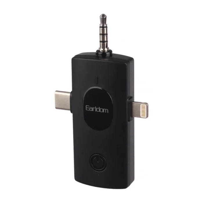 میکروفون یقه ای بی سیم ارلدام Earldom Type-C/Lightning/3.5mm ET-MC13