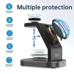 استند شارژر مگ سیف 3 در 1 بودی BUDI 3 IN 1 MAGNETIC WL4200B