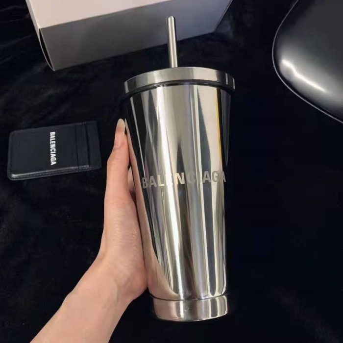 ماگ استیل بالنسیاگا BALENCIAGA Luxury Stainless Steel Cup