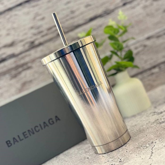 ماگ استیل بالنسیاگا BALENCIAGA Luxury Stainless Steel Cup